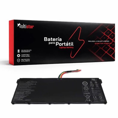 BATERIA PARA PORTÁTIL ACER EXTENSA 2540 EX2540 2540-33N4 2540-39D1 2540-50NY 2540-519N 2540-580K 2540-58VF SERIES 7.4V 4800MAH