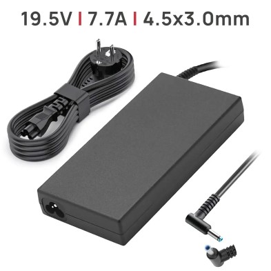 CHARGEUR POUR PORTABLE HP HDX18 ZBPG9 69Q84EA SÉRIES 15V 7.7A 150W