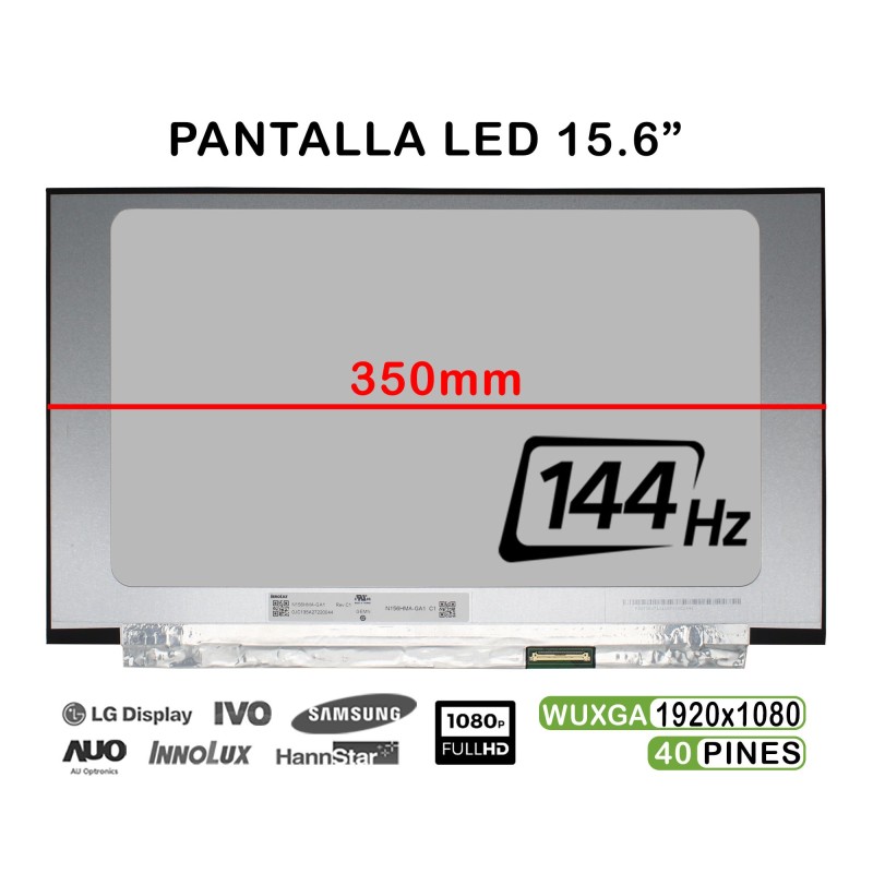 PANTALLA PARA PORTÁTIL B100HAN15.2 B156HAN15.2 165HZ HW0A