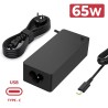 CARREGADOR PARA PORTÁTIL LENOVO CHROMEBOOK CHROMEBOOK-14E N23-YOGA N23 ZA26 SERIES 20V 3.25A 65W