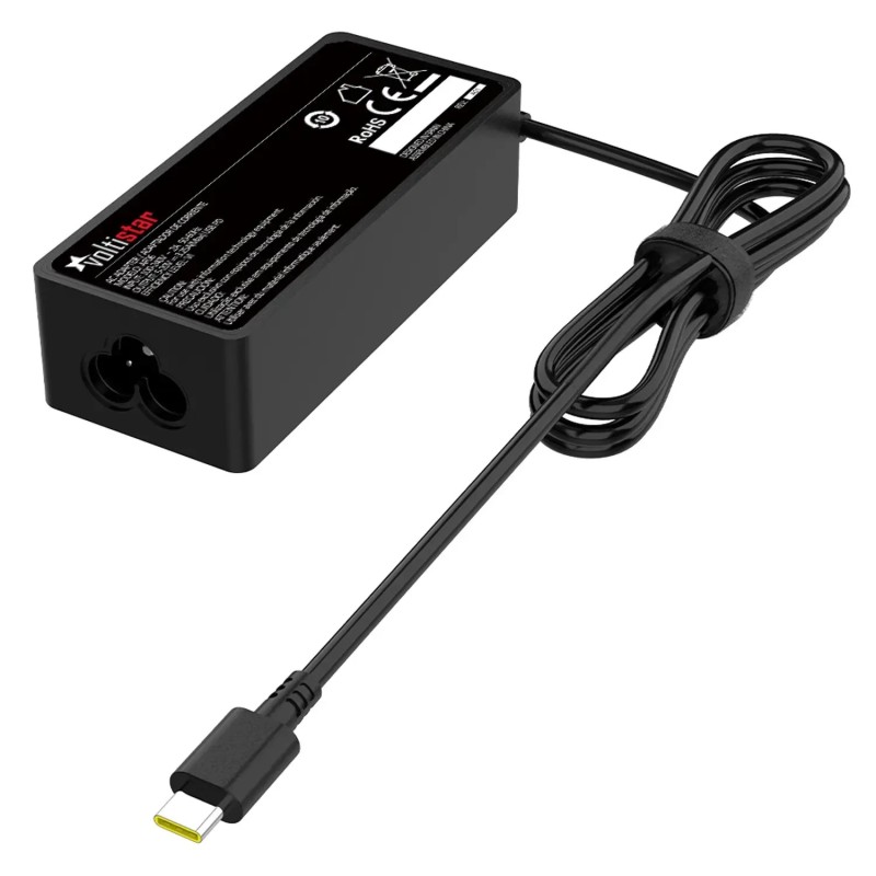CARREGADOR PARA PORTÁTIL LENOVO CHROMEBOOK CHROMEBOOK-14E N23-YOGA N23 ZA26 SERIES 20V 3.25A 65W
