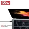 CARREGADOR PARA PORTÁTIL LENOVO CHROMEBOOK CHROMEBOOK-14E N23-YOGA N23 ZA26 SERIES 20V 3.25A 65W