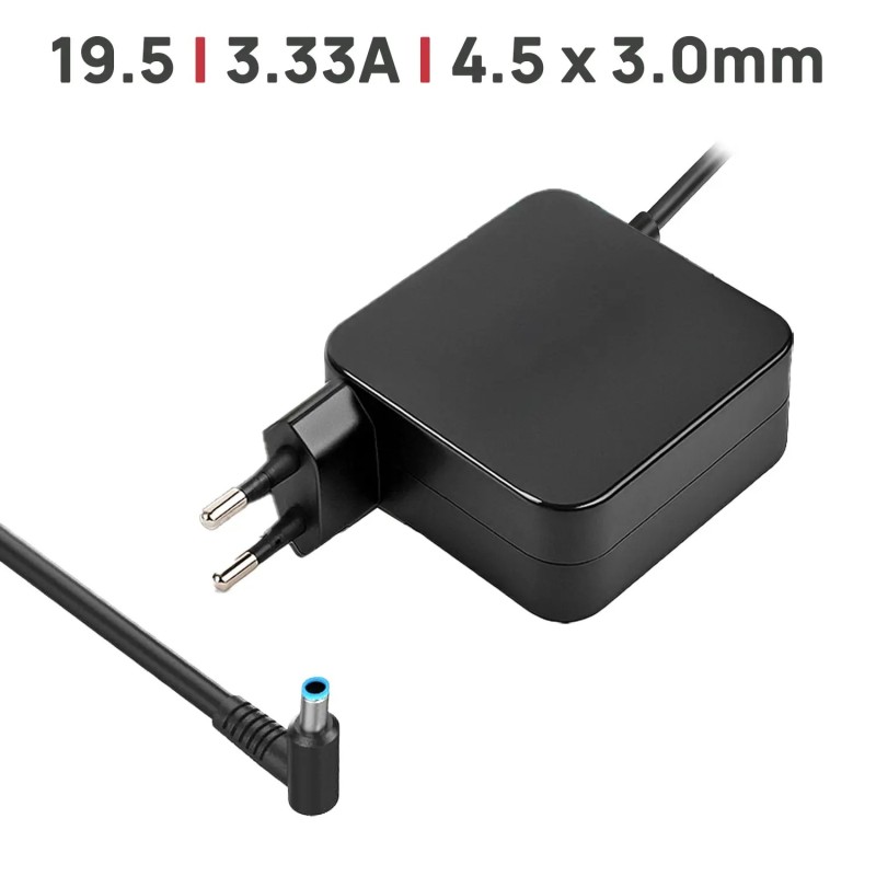CARGADOR PARA PORTÁTIL HP ENVY4-1106TU ENVY4-1065TX 19.5V 3.33A 65W