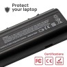BATTERIE POUR PORTABLE COMPAQ PRESARIO V3700 V3900 V6000 V6100 SERIES 10.8V 4400MAH