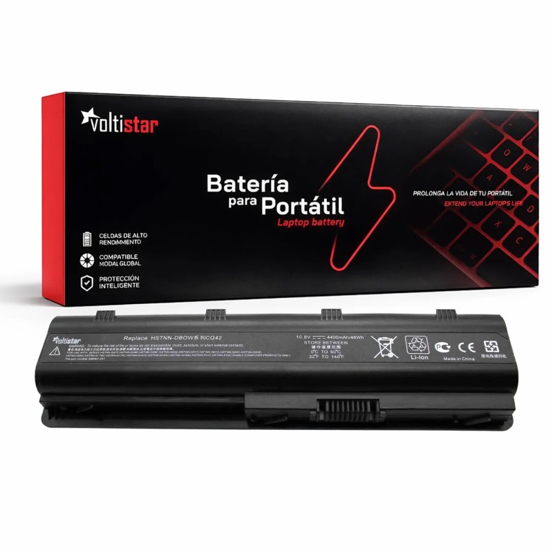 BATERIA PARA PORTÁTIL HP COMPAQ PRESARIO CQ72-100 CQ72-200 CQ72-300 CQ72-400 CQ43-102 CQ43-104 CQ43-105 SERIES 10.8V 4400MAH