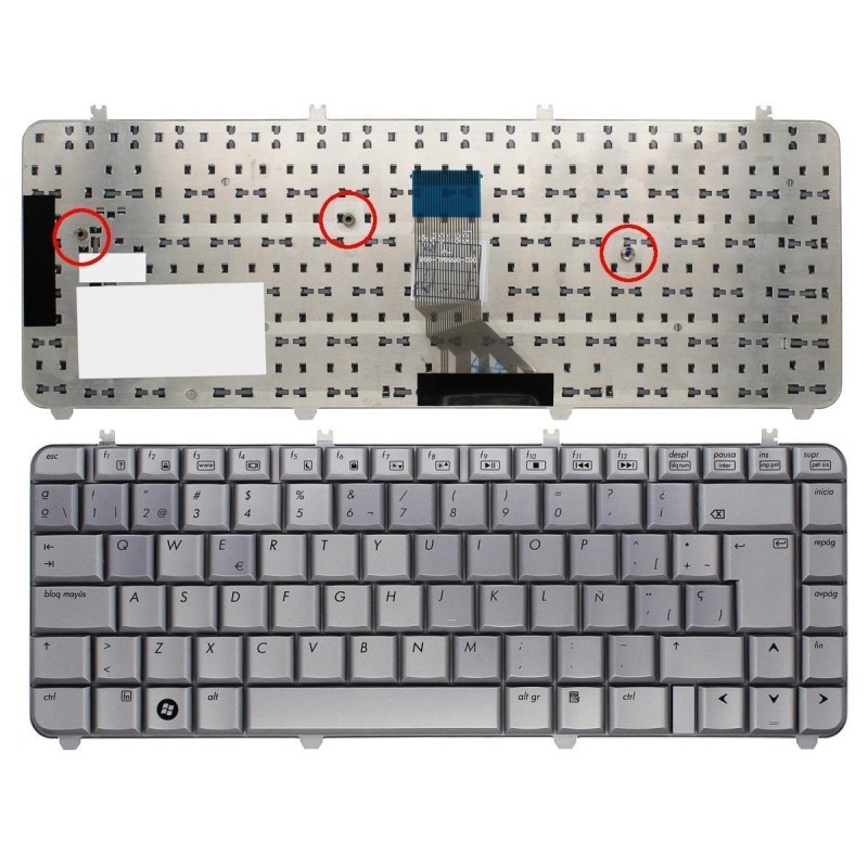 CLAVIER POUR ORDINATEUR PORTABLE HP COMPAQ PRESARIO CQ40 CQ40-XXX CQ40-100 CQ40-200 CQ40-300 CQ40-400 CQ40-500 CQ40-600 CQ40-700