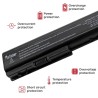 BATERÍA PARA PORTÁTIL HP HDX X18-1000 X18-1100 X18-1200 X18-1300 X18-1000EO X18-1001TX X18-1001XX SERIES 14.4V 4400MAH