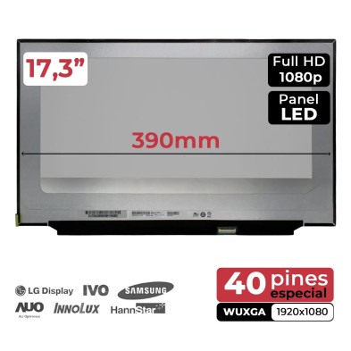 ÉCRAN DE 17.3" POUR ORDINATEUR PORTABLE B173HAN05.0 LED 1920×1080
