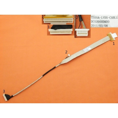 CÂBLE FLEX TOSHIBA Satellite P200 P205 17"