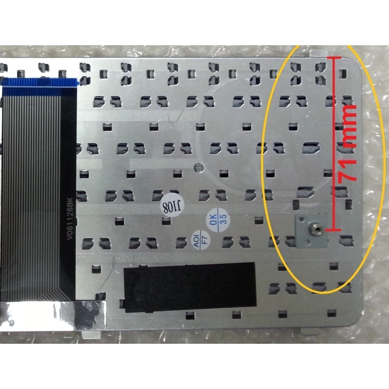 TECLADO PARA HP 610 CQ510 CQ511 CQ515 CQ516 CQ610 CQ615