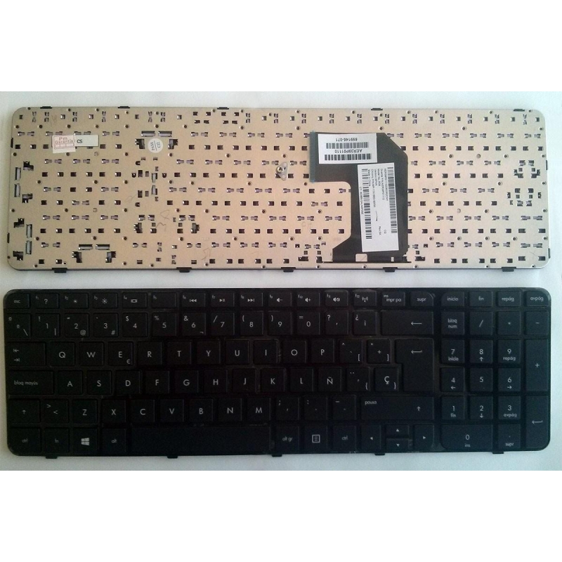 TECLADO PARA PORTÁTIL HP G7-2000 SERIES 697477-071 699815-071 AER39P01010 V132546AK2