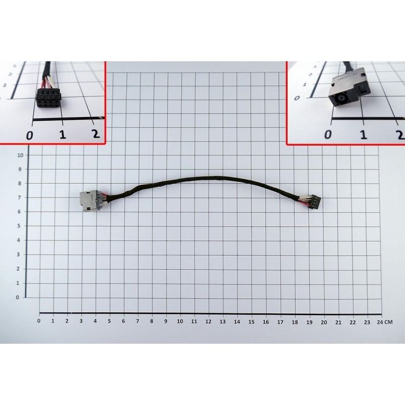 CONECTOR DC JACK PARA  HP COMPAQ CQ60 CQ50 CQ70 G50 G60 G70 50.4AH28.001