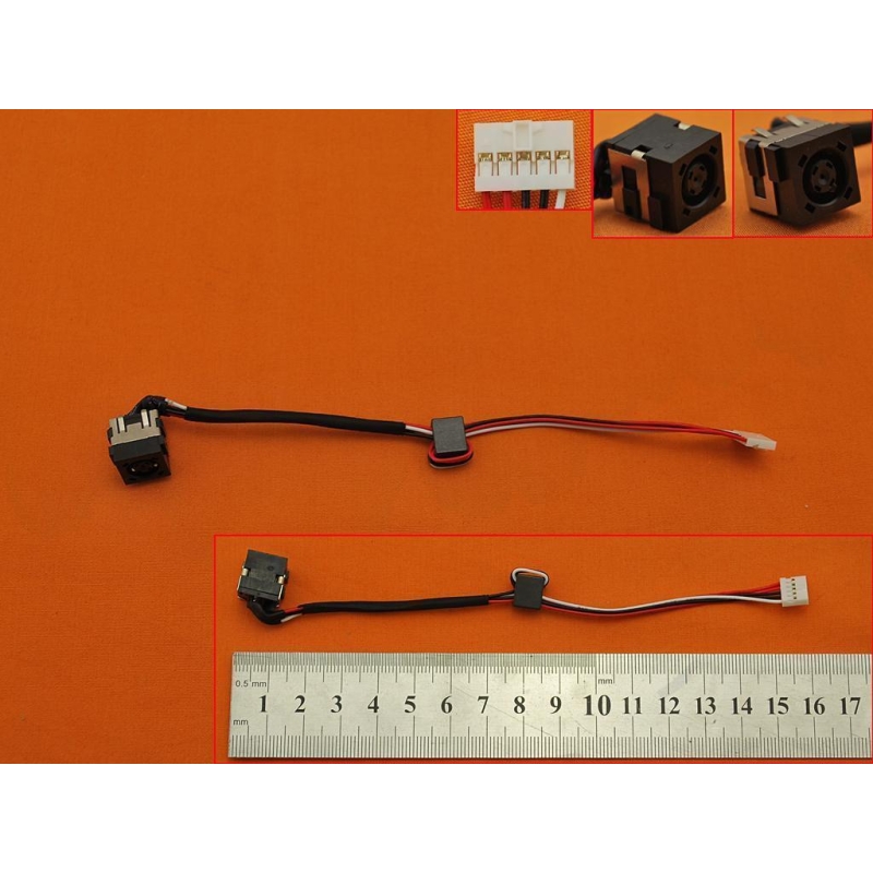 Connettore jack CC con cavo per laptop Dell Inspiron 15 3521 | PJ590