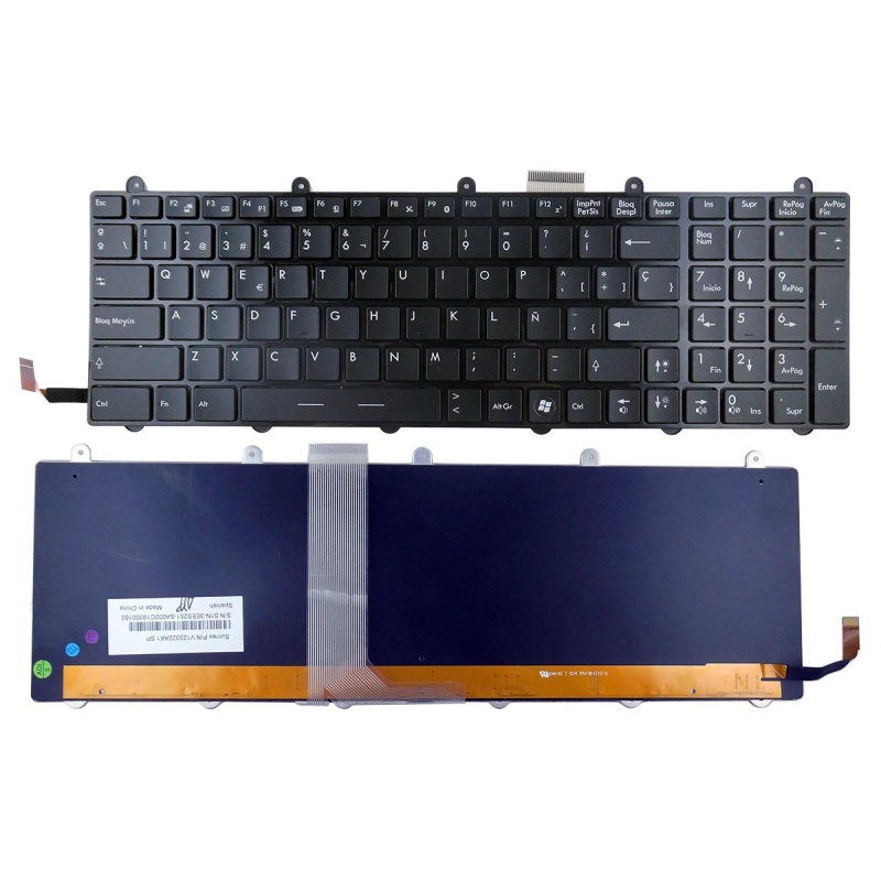 TECLADO PARA HP AELX7U00410 AELX9P00210 639396-001 666001-001