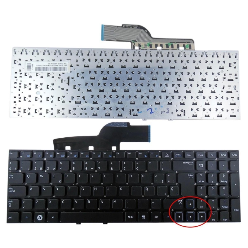 TECLADO PARA PORTÁTIL SAMSUNG R510 R60 R70 R510 R560 P510