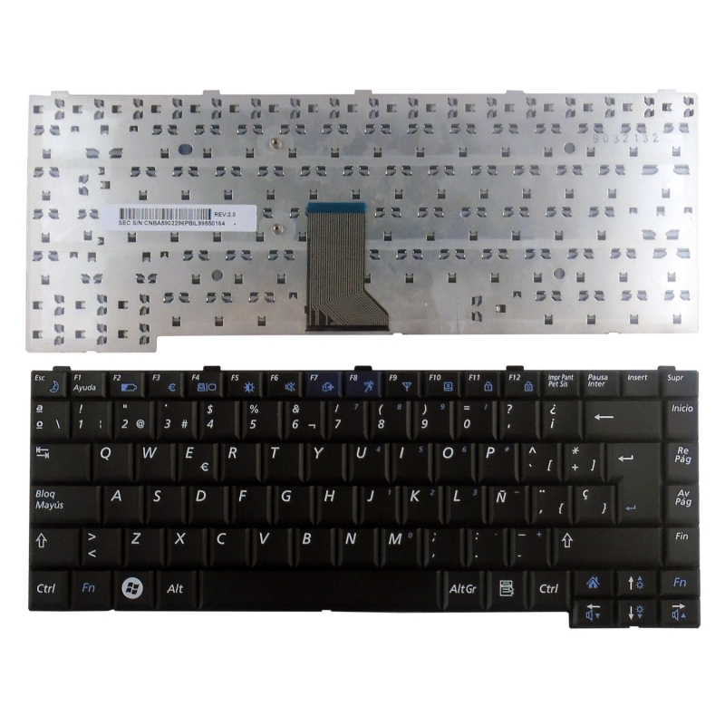 TECLADO PARA PORTÁTIL SAMSUNG R510 R60 R70 R510 R560 P510