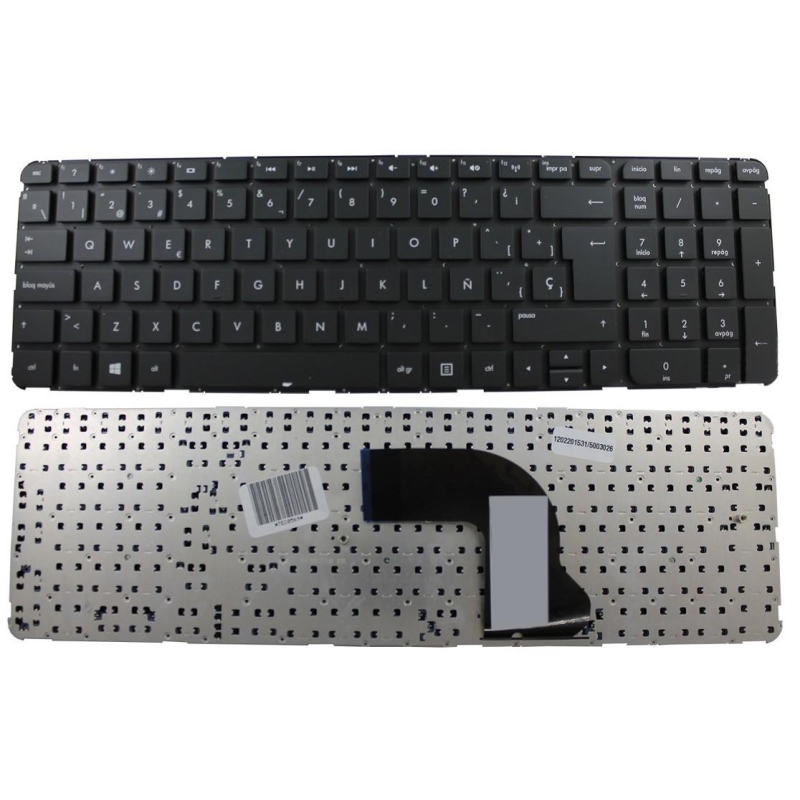 TECLADO PARA HP AELX7U00410 AELX9P00210 639396-001 666001-001