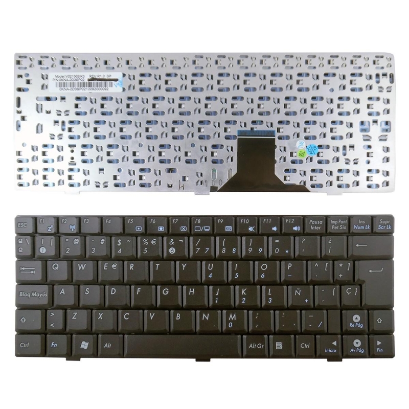Tastiera per laptop Asus Eee PC 1000H, tastiera Asus Eee PC1000