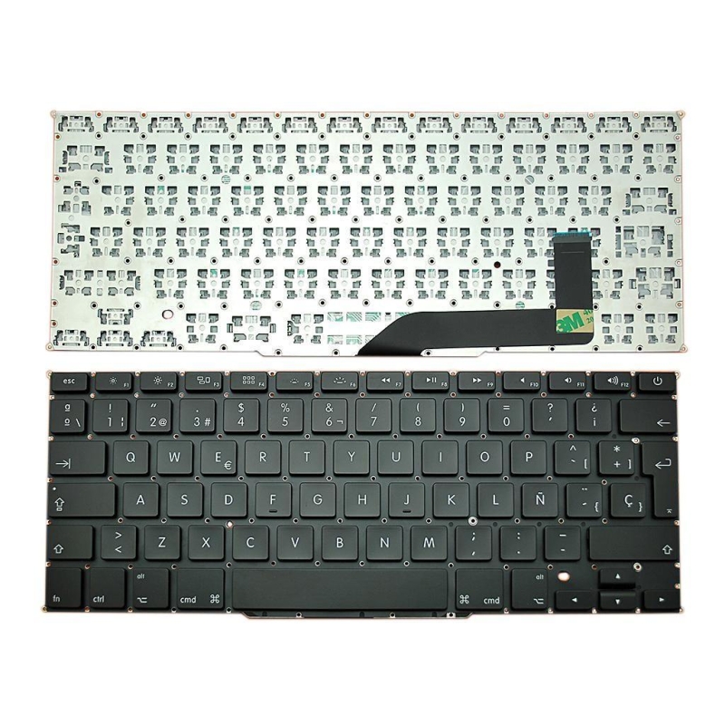 Tastiera per laptop Apple MacBook Pro A1398 di colore nero