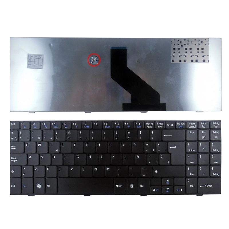 TECLADO PARA HP AELX7U00410 AELX9P00210 639396-001 666001-001