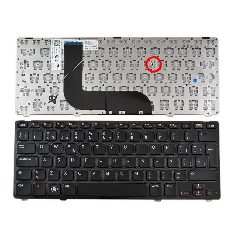 TECLADO PARA PORTÁTIL HP MINI 533549-071 NSK-HB22M 9J.N1B82.22M 6037B0039432