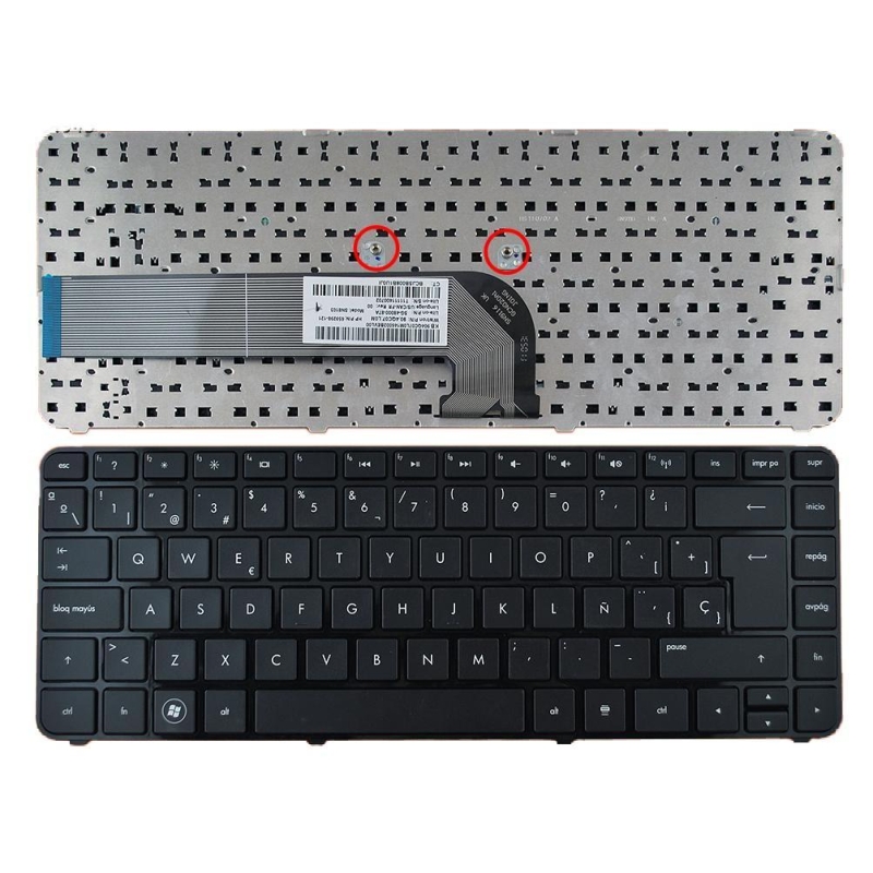 TECLADO PARA PORTÁTIL HP MINI 533549-071 NSK-HB22M 9J.N1B82.22M 6037B0039432