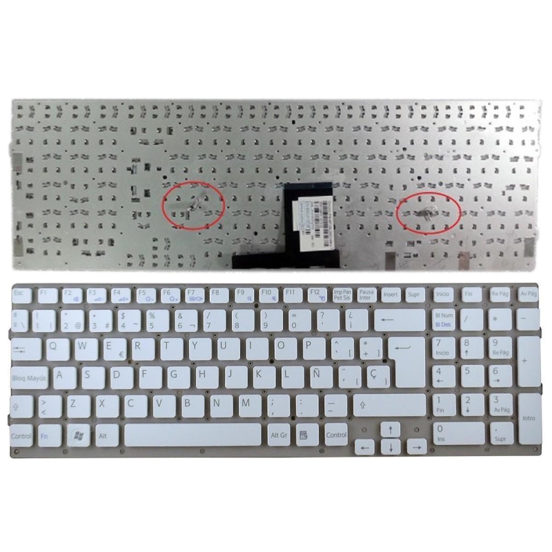 TECLADO PARA SONY VAIO VPC-EH3E0E VPC-EH3J1E VPC-EH3Q1E VPC-EH3C0E