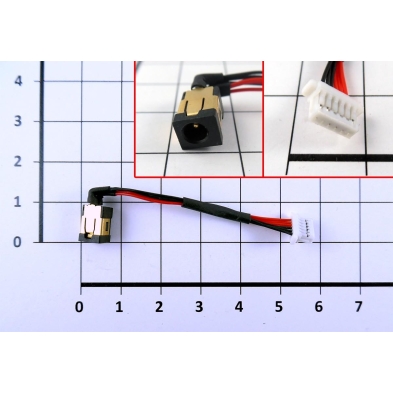 CONECTOR DC JACK CON CABLE PARA PORTATIL SAMSUNG NP900X3D NP900