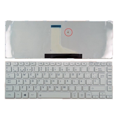 TECLADO PARA PORTATIL TOSHIBA L830 L840 BLANCO