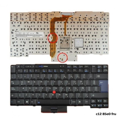 TECLADO PARA PORTÁTIL LENOVO CS12-85E0 04X1211