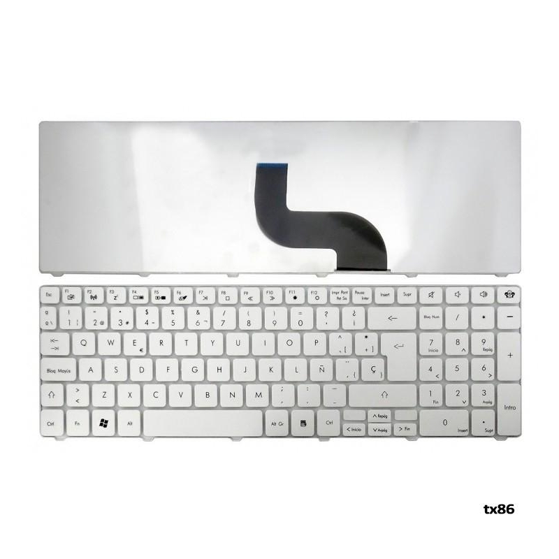 TECLADO PARA PORTÁTIL PACKARD BELL LX86 TX86 9Z.N1H82.M0S