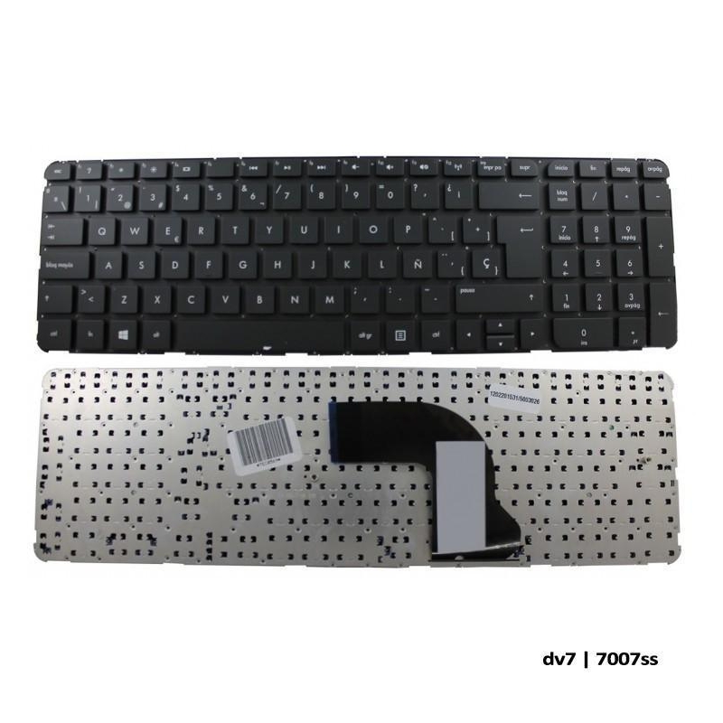 TECLADO PARA PORTÁTIL HP PAVILION DV7-7007SS