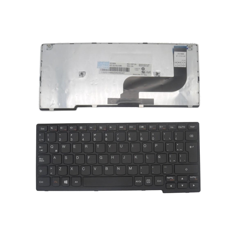 TECLADO PARA PORTATIL LENOVO X200, 42T3732, 42T3765, 27L00Y, MP-07B86LA, MP-90LA