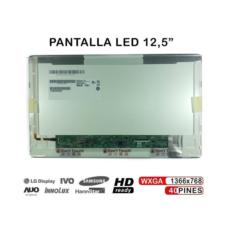 Schermo Led Portatile 12,5 B125xw02