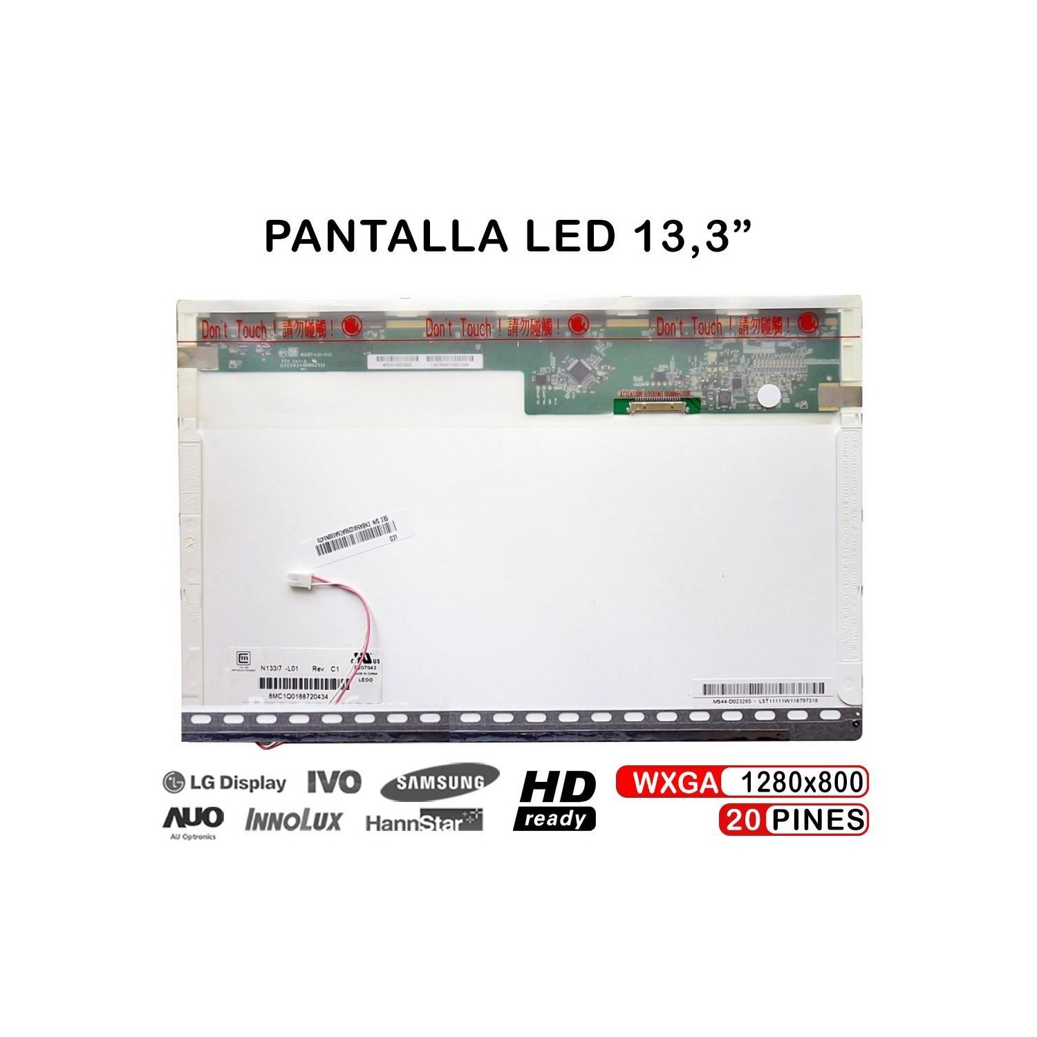 PANTALLA LCD PARA APPLE MACBOOK 661-3959 13.3" LP133WX1(TL)(A1)