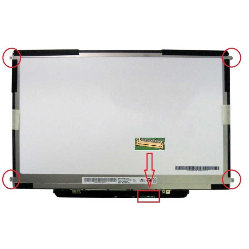 PANTALLA HD LED PARA MACBOOK 13.3" A1278 LP133WX2 TL G6