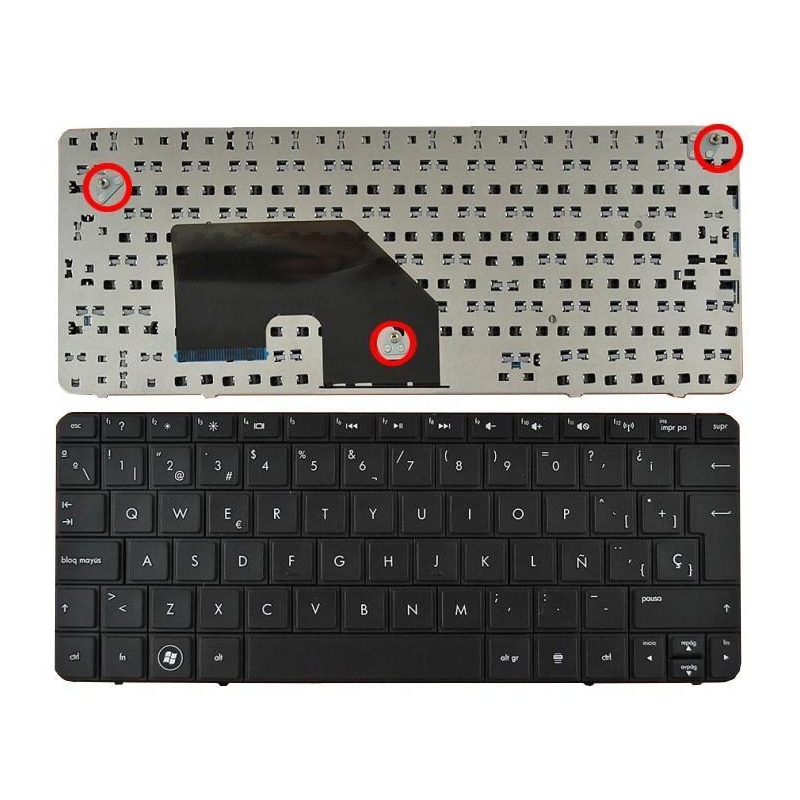 Tastiera portatile Hp Mini 210 110-3000 110-3100 Cq10