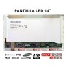 PANTALLA LED DE 14" PARA PORTÁTIL AUO B140RW01 B140RW01 V.2 B140RW03 V.1