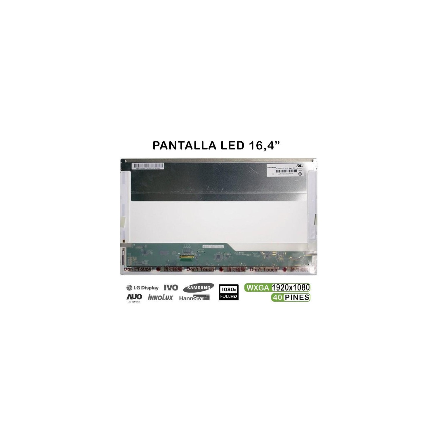 PANTALLA LED DE 16,4 PULGADAS N164HGE-L11