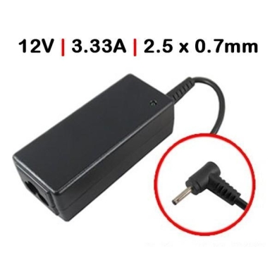 Caricabatterie portatile Samsung XE500T1C | 12V 3,33A 2,5x0,7mm
