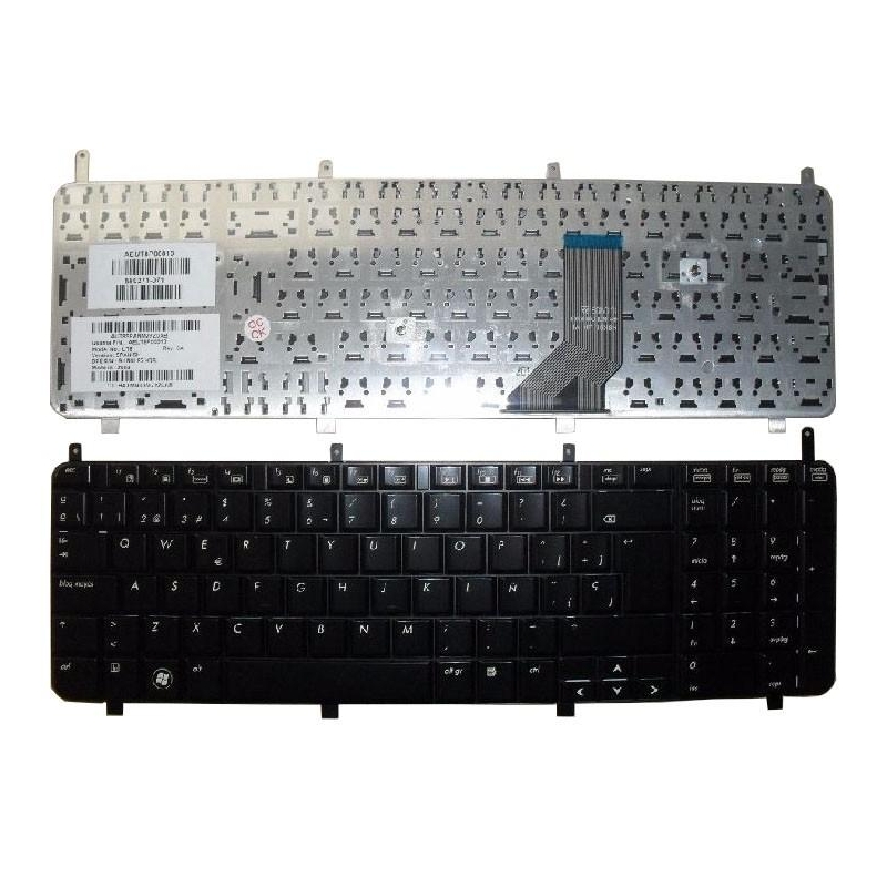 tastiera hp hdx x18, tastiera hp x18t, 580271-071, tastiera hdx18