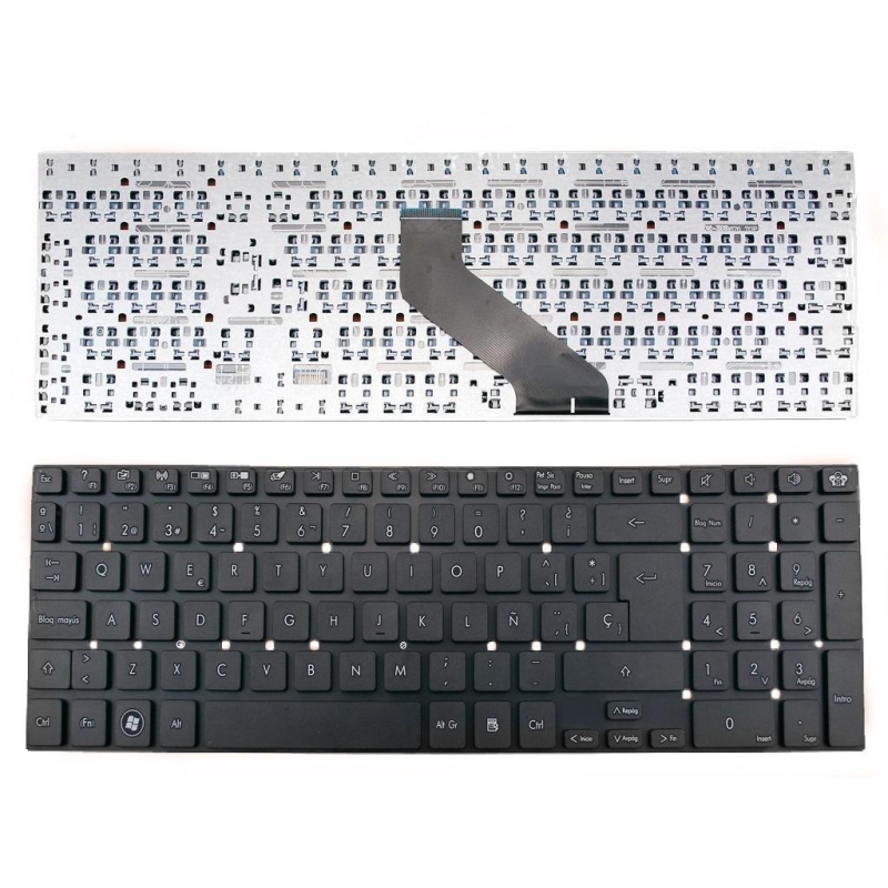 TECLADO PARA PORTÁTIL PACKARD BELL NV55, NV57, MP-10K36E0-698, PK130HQ1A18