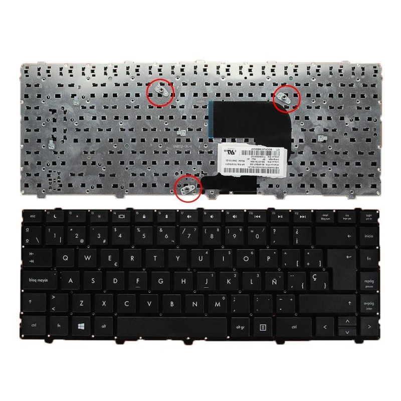 TECLADO PORTÁTIL ASUS MP-07G76E0-528 V090546AK1 04GNQX1KSP00-1