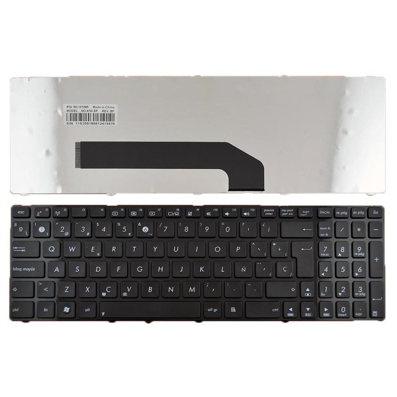 TECLADO PORTÁTIL ASUS MP-07G76E0-528 V090546AK1 04GNQX1KSP00-1