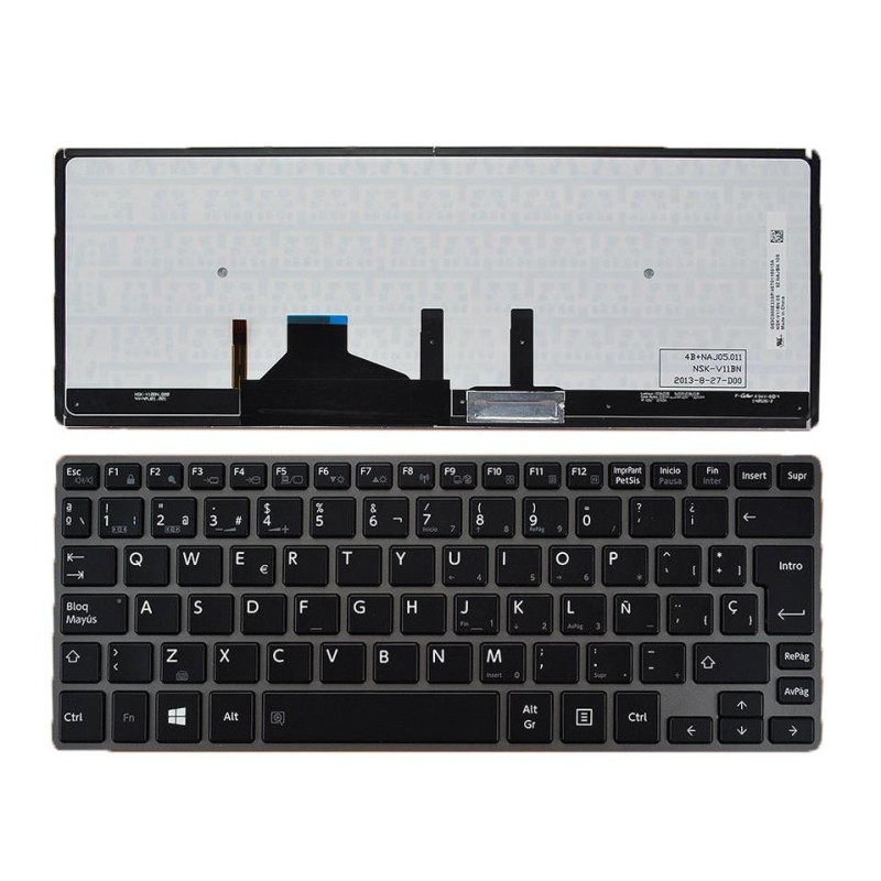 TECLADO PORTÁTIL ASUS MP-07G76E0-528 V090546AK1 04GNQX1KSP00-1