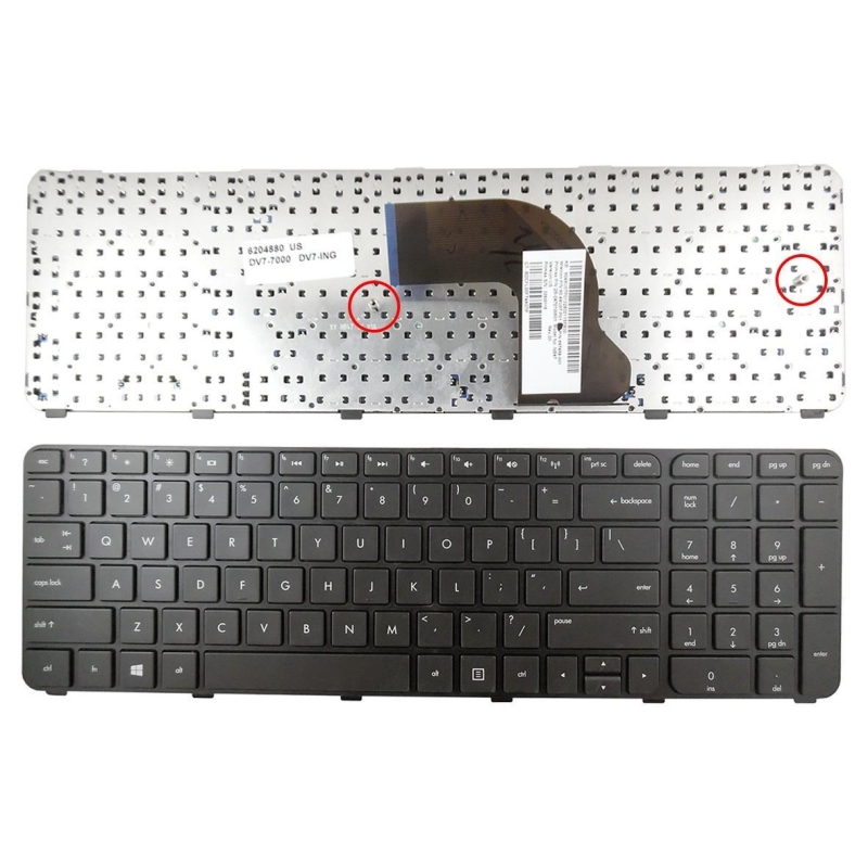 Tastiera inglese per laptop HP Pavilion DV7-7000 | 698781-001
