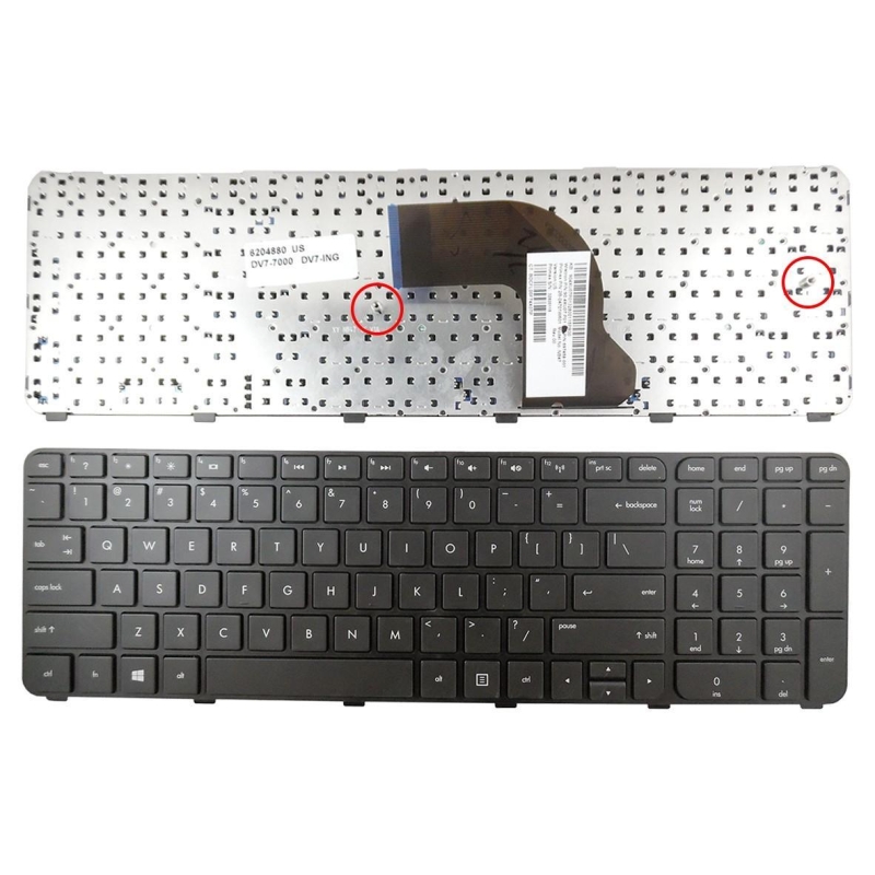 TECLADO PARA HP AELX7U00410 AELX9P00210 639396-001 666001-001