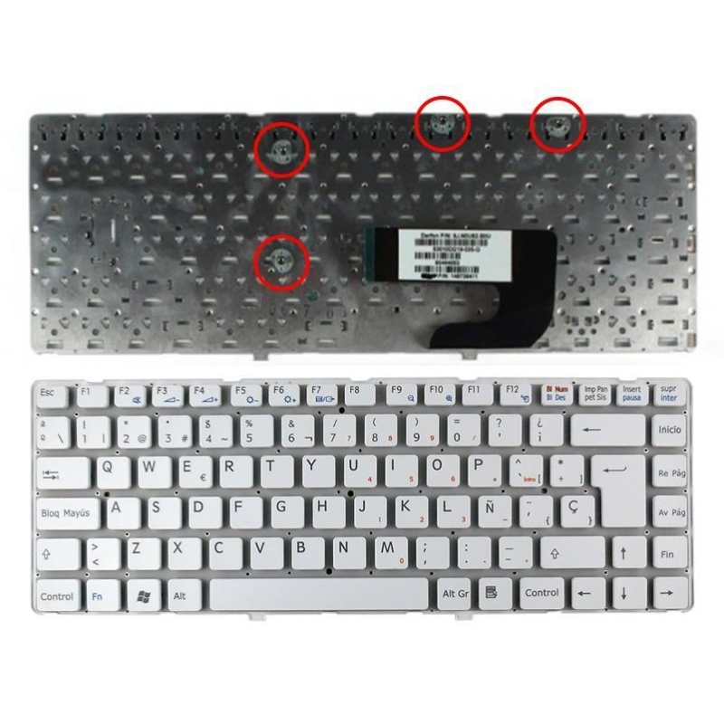 TECLADO PARA SONY VAIO VPC-EH3E0E VPC-EH3J1E VPC-EH3Q1E VPC-EH3C0E