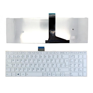 TECLADO PARA TOSHIBA SATELLITE L850 C850 L850D L855 con marco en brillo