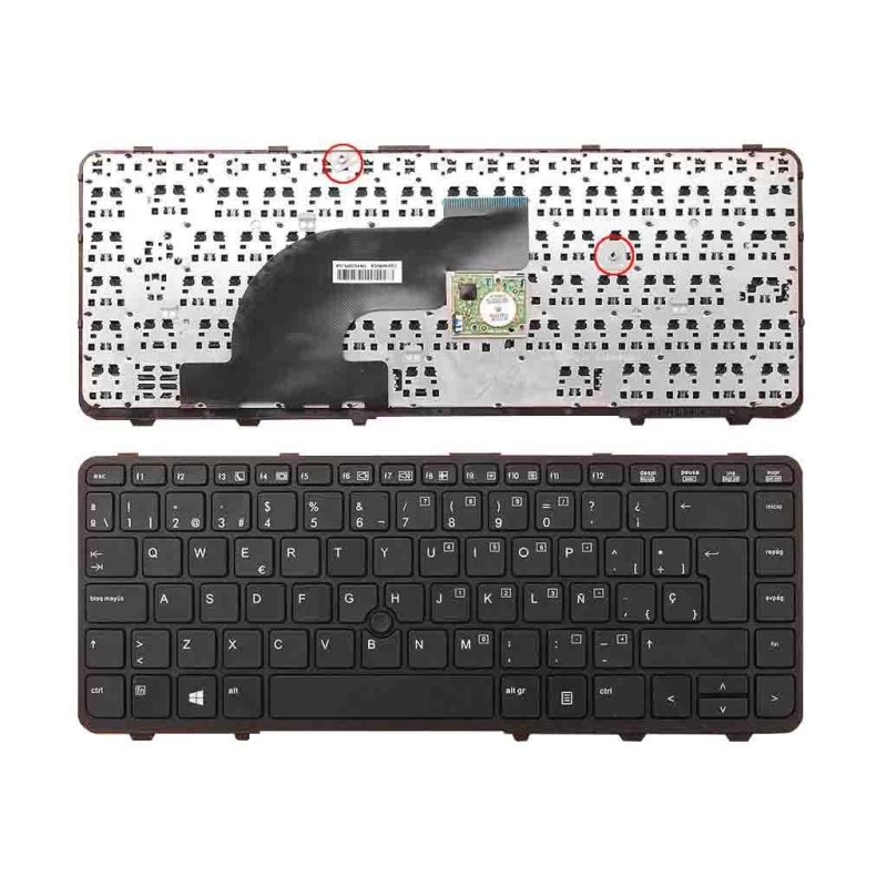 TECLADO PARA PORTÁTIL HP PROBOOK 640 G1 645 G1 NEGRO (WIN 8)